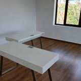 Masa/birou cu blat mare, 3 sertare, stare foarte buna (stoc 2 buc.)